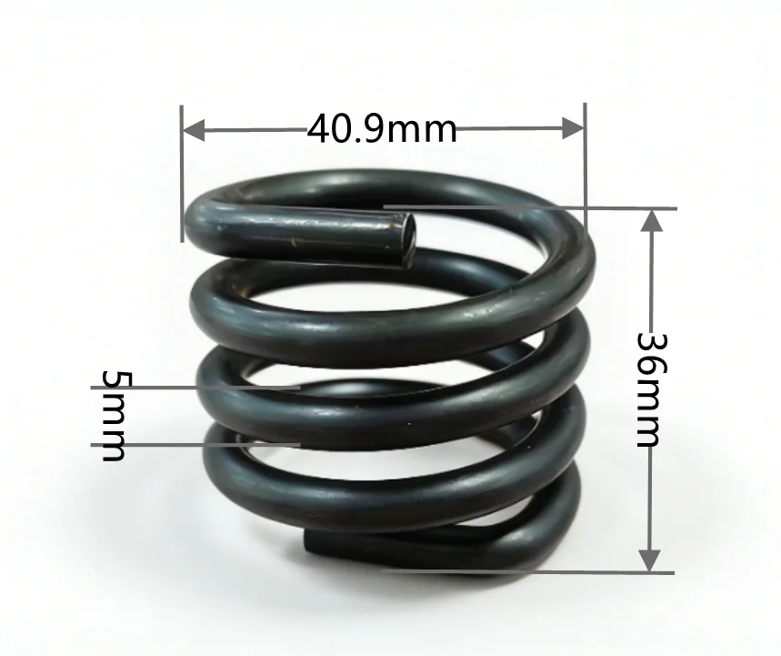 Wire Diameter 4mm/5mm Heavy Duty S5 Shock Absorbing Black Torsion Bracket Spring For Outdoor Land Surf Akateboard