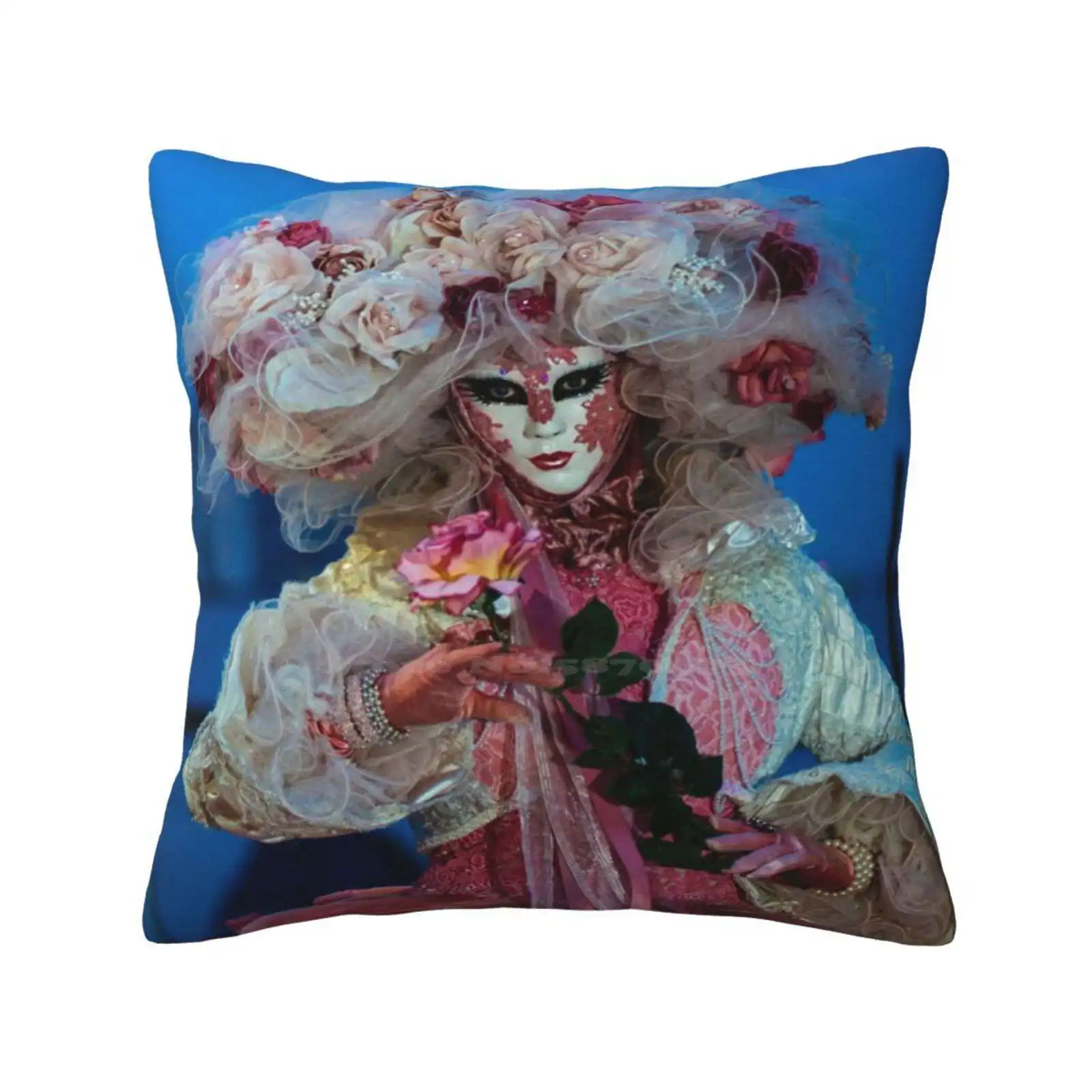 Venice Carnevale 6 Pillowslip Pillowcase Venice Venezia Carnivale Italy Festival Masquerade Colour Color Travel