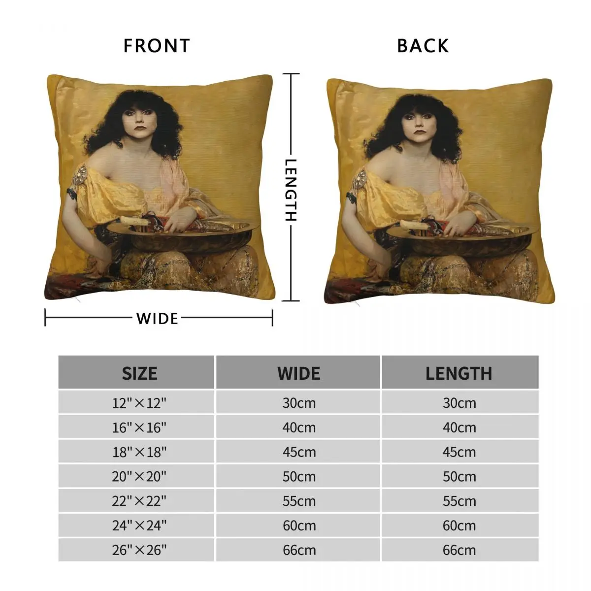 What We Do In The Shadows Nadja Doll Square Pillowcase Polyester Linen Velvet Pattern Zip Decorative Bed Cushion Cover