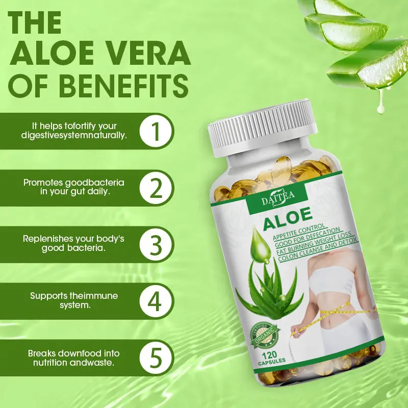 Aloe Vera Extract Capsules, Su - Health Wellness Vitality recensie en prijs