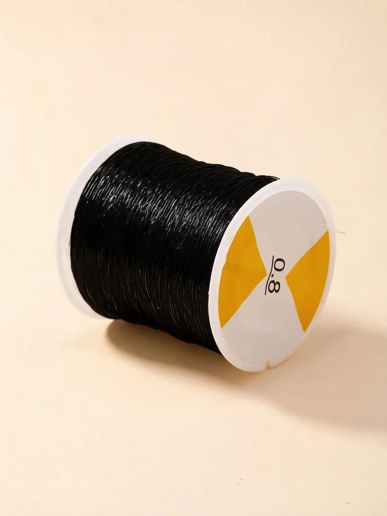 0.8mm elastic thread 1 volume about 100m imported transparent crystal thread handmade DIY jewelry beaded bead bracelet special m