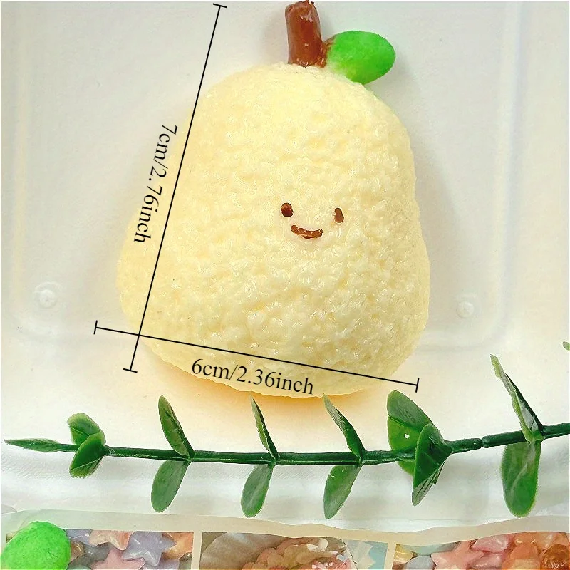 قطعة واحدة من لعبة ضغط الكمثرى المرنة الناعمة #3