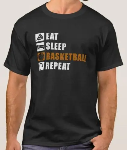 

NEW BEST TO BUY Eat Sleep Basketball Player Gift Idea T-Shirt