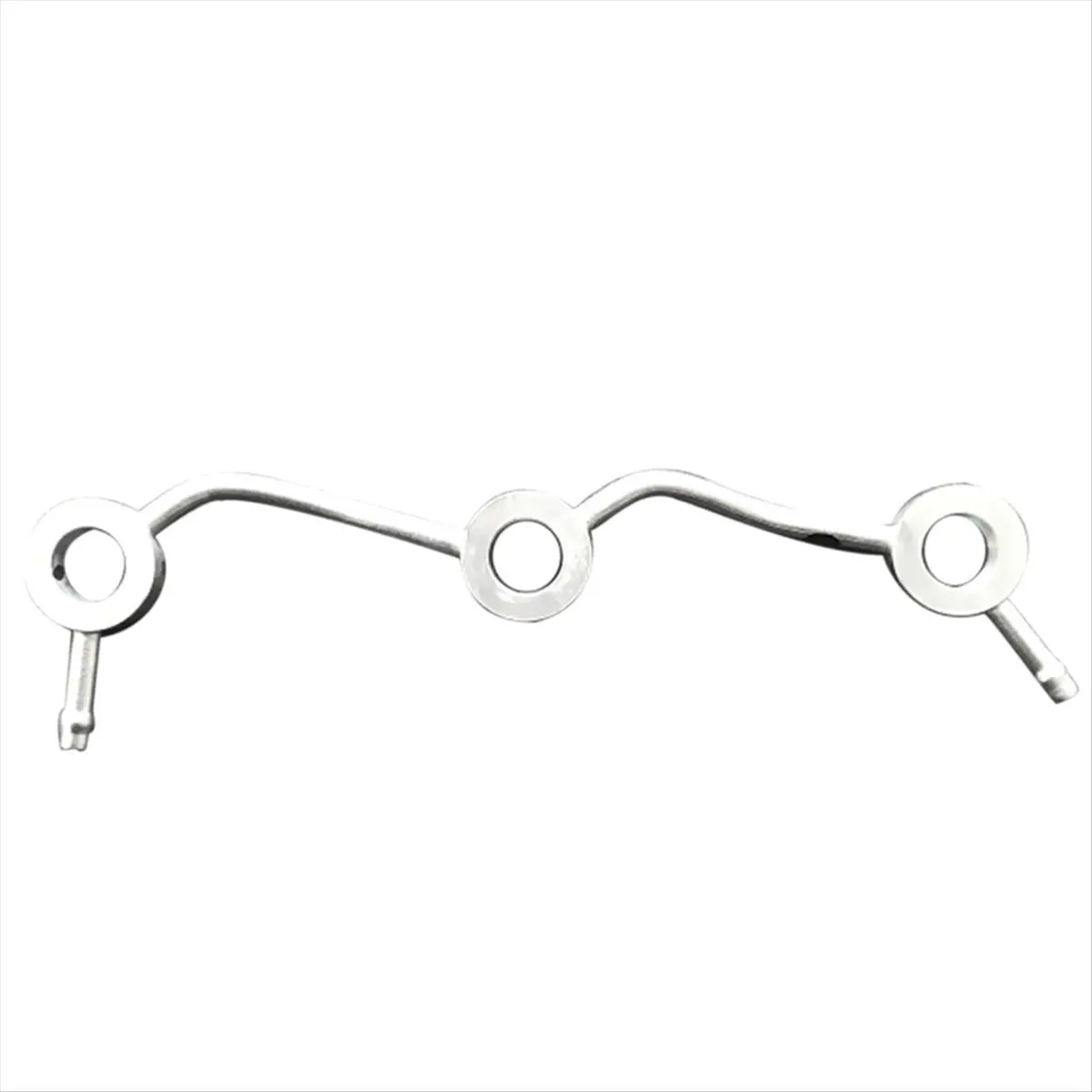 #59Z Fuel Overflow Pipe,Fuel Overflow Pipe for Kubota Engine D722 D782 GL11000 (Silver)