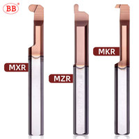 BB MKR MZR Round Grooving Cutter MXR Boring Auto Lath Small Hole Internal Turning Tool CNC Machining Carbide Coated Modular Bar