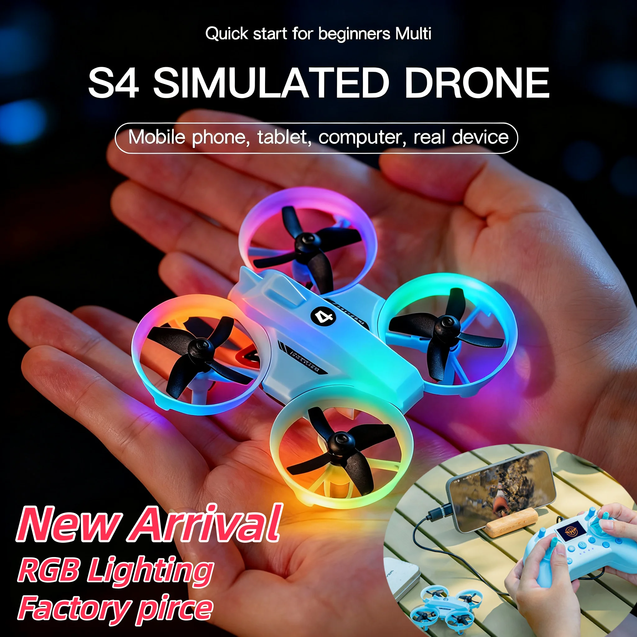 M4 Rgb Mini Drone E… - image