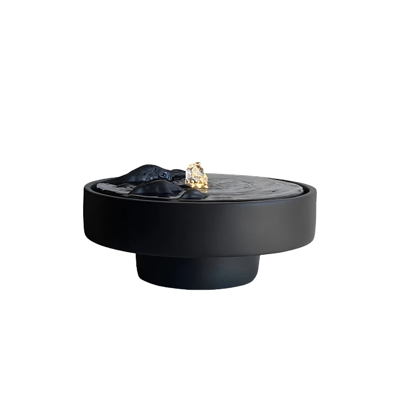 Flowing water fountain landscape ornament office desktop rockery modern clubhouse simple decoration