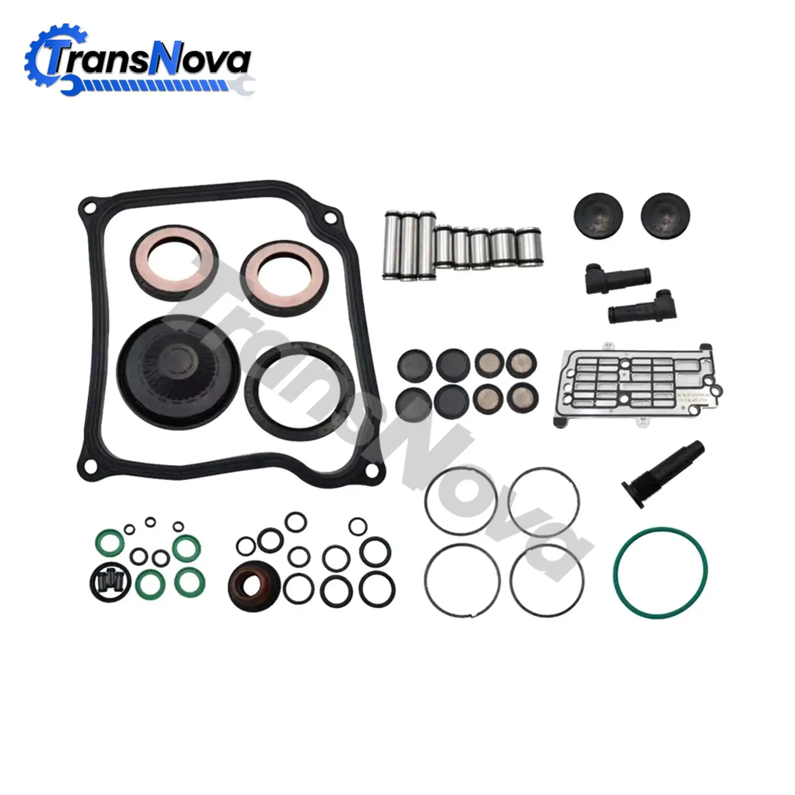 TransNova 0BH DQ500 Seals Gasket Repair Pack Transmission Spare Parts Gearbox Transmission Overhaul Kit Replaces for Audi