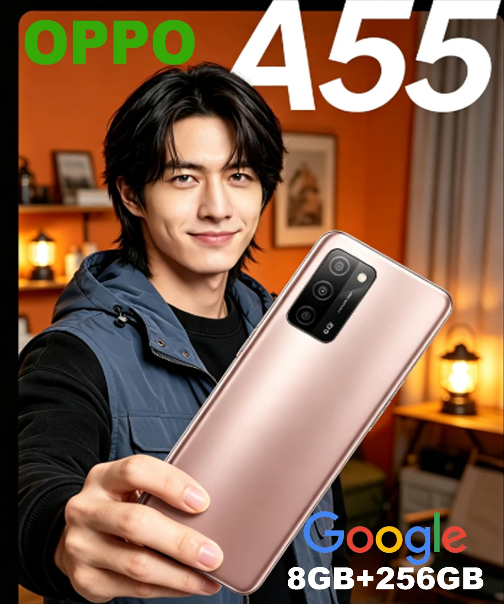 Phone Cases Green - OPPO A55 brand new 8GB+256G storage