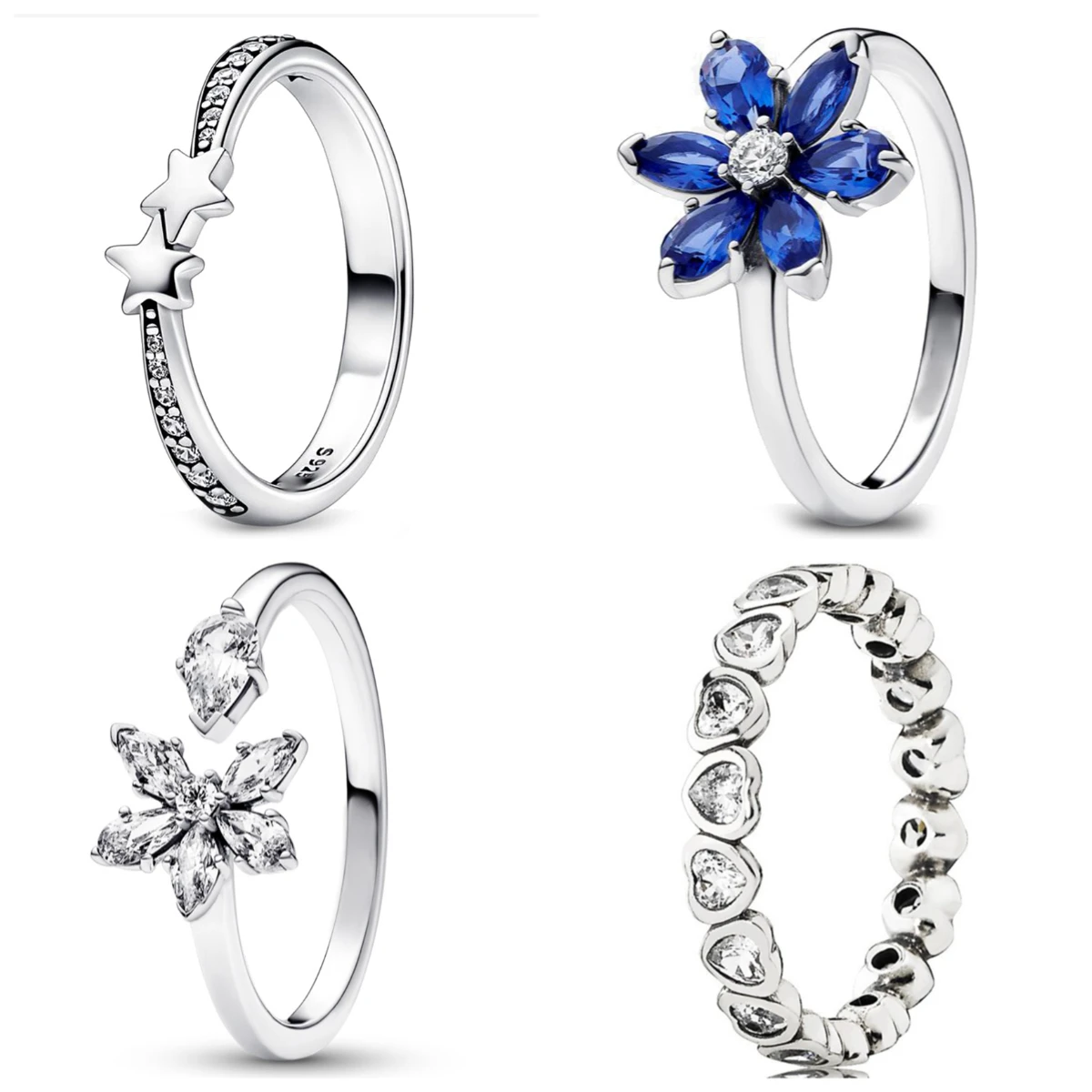 Disney 2026 High-Quality Fashion Classic S925 Sterling Silver Luxury Minimalist Ring