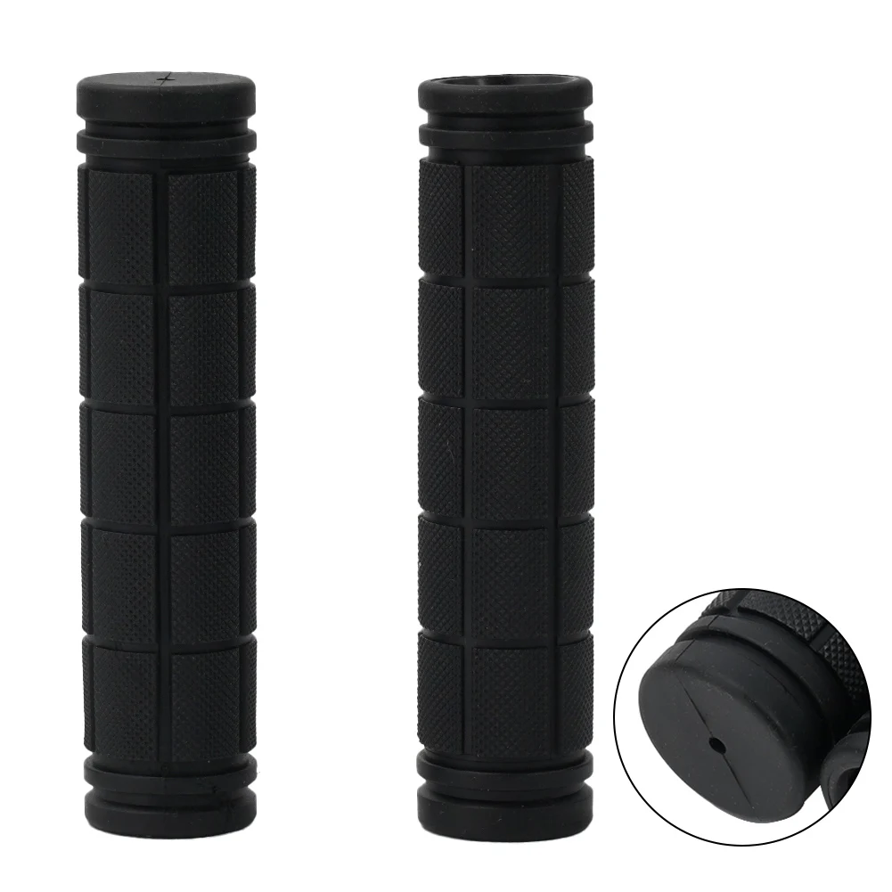 2pcs Bicycle Handle Handlebar 22mm  Anti Slip Rubber Grip Accessories For Sport Bicycle Motorcycle Accessories