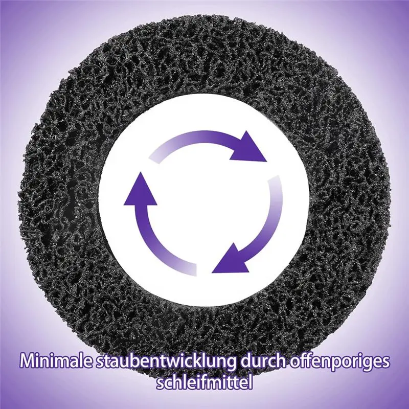 AEE8-2Pcs Coarse Cleaning Discs Diameter 150Mm CSD Disc Nylon Fabric Disc For Processing, Metal, Wheel Hub Cleaner