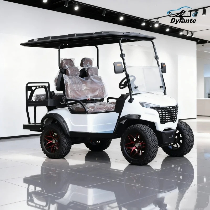 Electric Golf Carts CE Certificate Street Legal Vehicles Adult 60V 72V Lead-Acid Battery And Lithium Battery Optional Powered