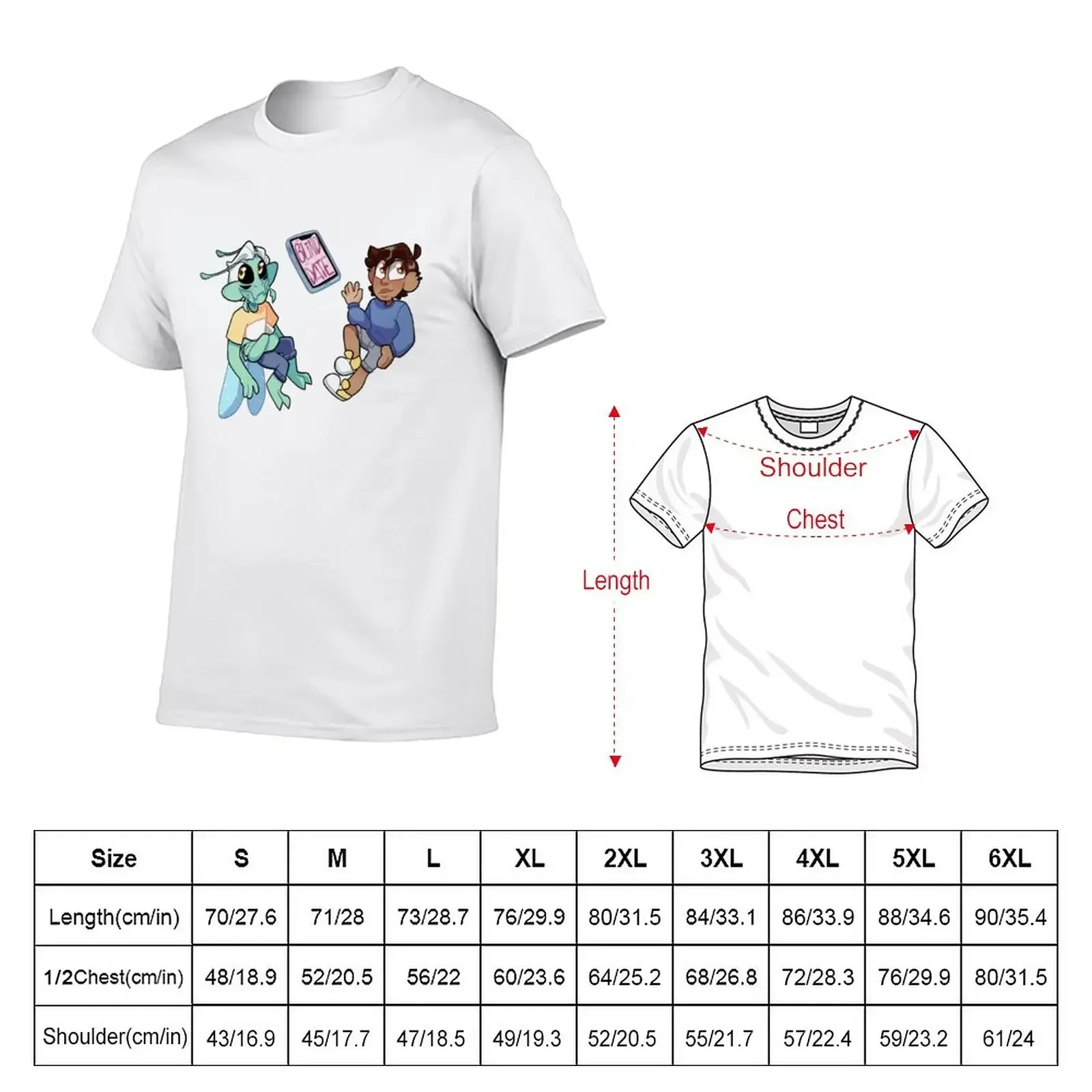 Blind Date 2 T-Shirt korean fashion boys whites Men's t-shirt