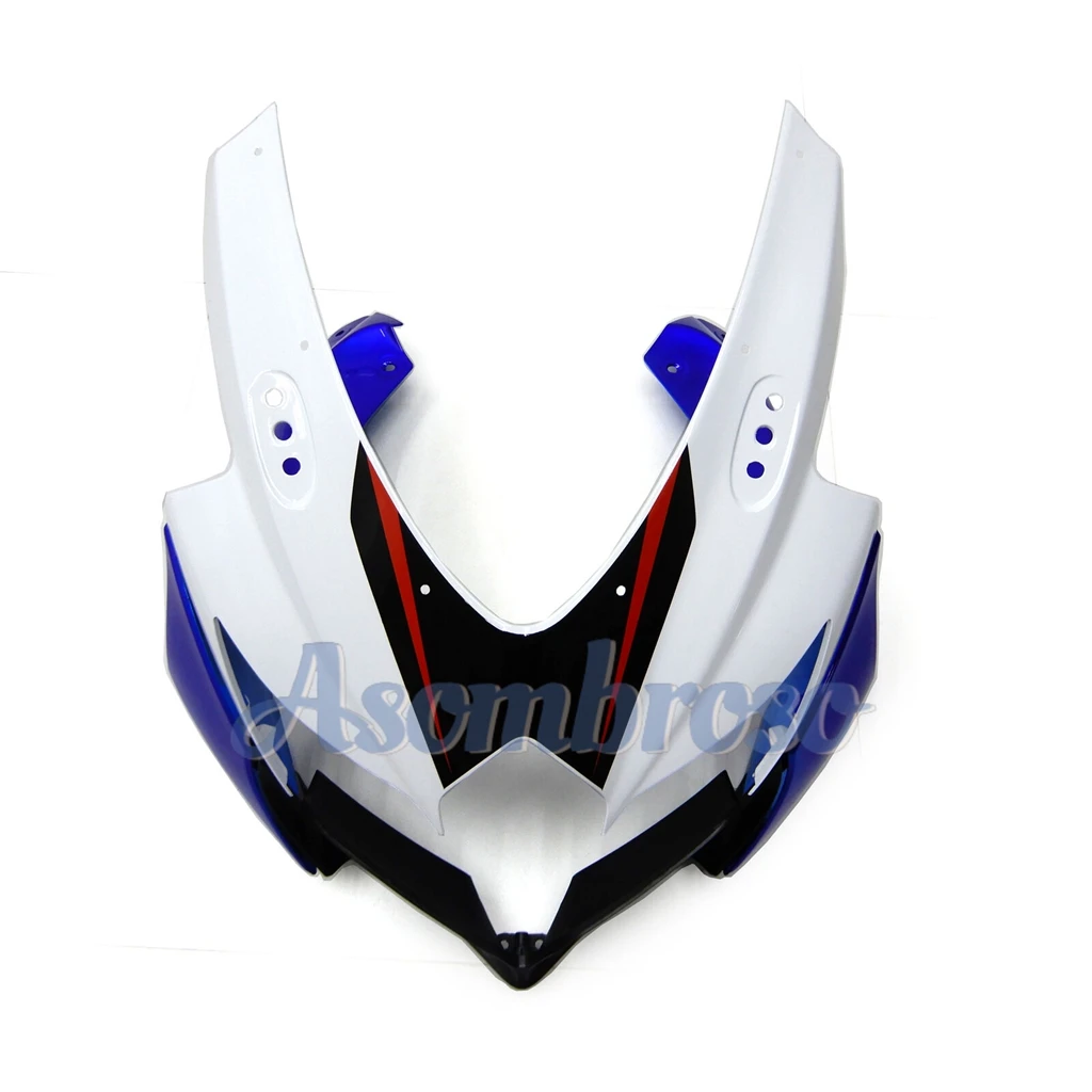 for Suzuki GSXR600 2008 2009 2010 08 09 Motorcycle Fairing Set K8 GSXR 600 GSXR750 Blue/White view 4