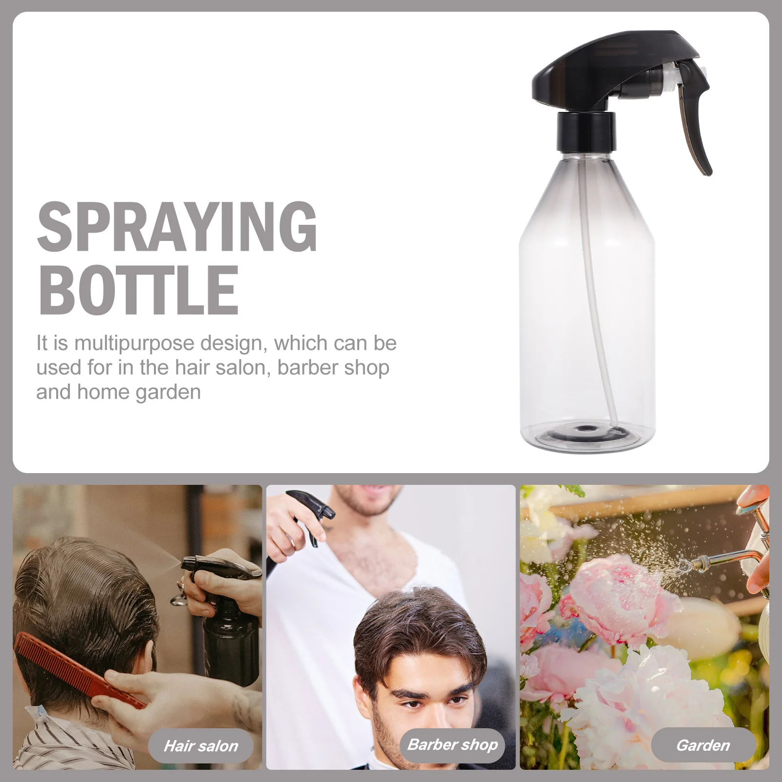 

2pcs Spraying Bottles Thickened Indoor Flower Mister For Garden Watering Balcony Planting Household Refillable Spray Bottle
