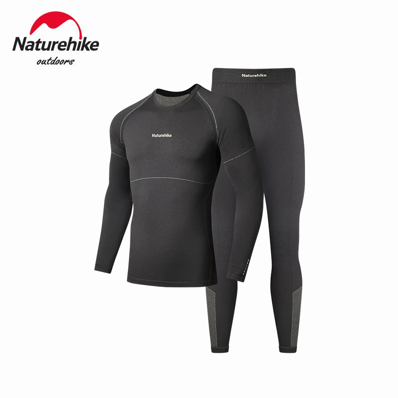 

Naturehike Sports Fast Drying Thermal Functional Underwear Outdoor Camping Antibacterial Wicking Underwear Set Hiking Fishing