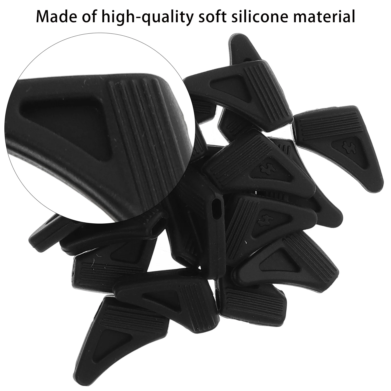 

20Pairs Glasses Ear Hooks Silicone Retainers Non-Slip Ear Covers Soft Comfortable for Eyeglasses Sunglasses Outdoor Activities