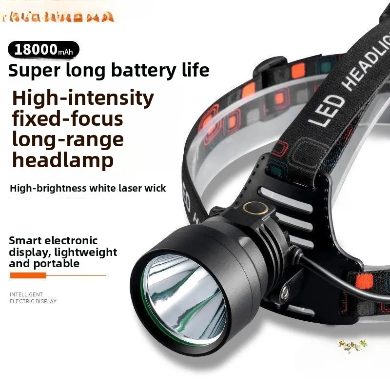 Rechargeable super bright head-mounted fishing outdoor sea catching