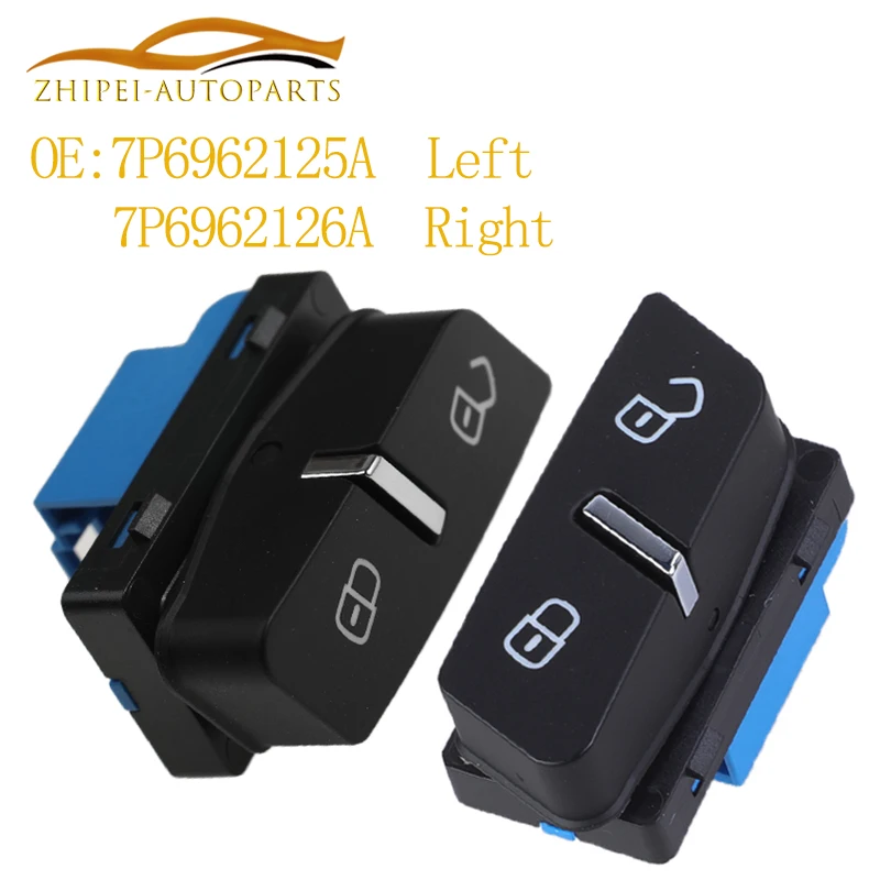 7P6962125A Door Central Locking Switch Button Car 7P6962126A For VW Touareg 2011 2012 2013 2014 2015 2016 2017 2018