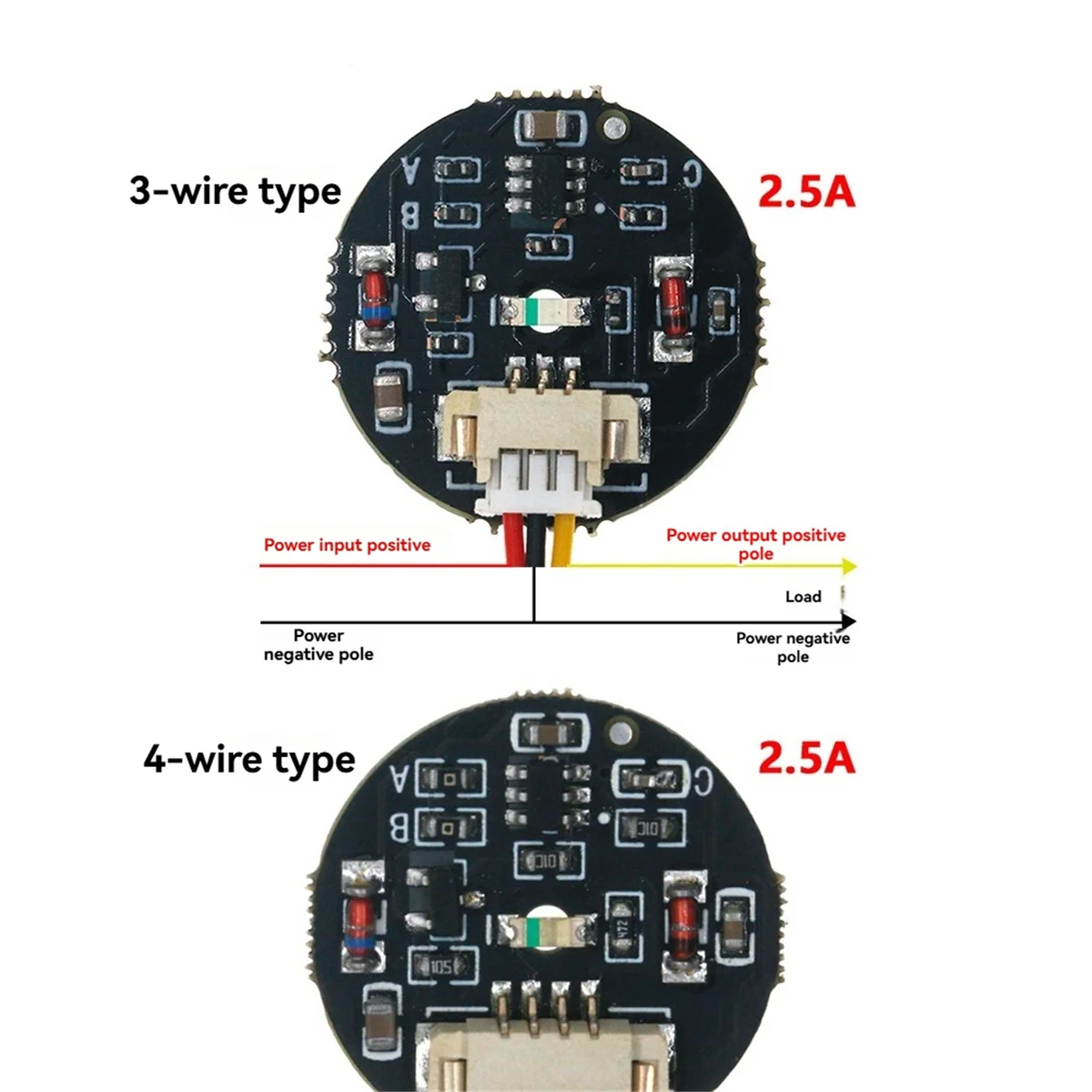 3V-30V Jog Latch Touch Key Switch Sensing Module Bistable Light Touch Switch LED Light Band Module,4-Wire White Light