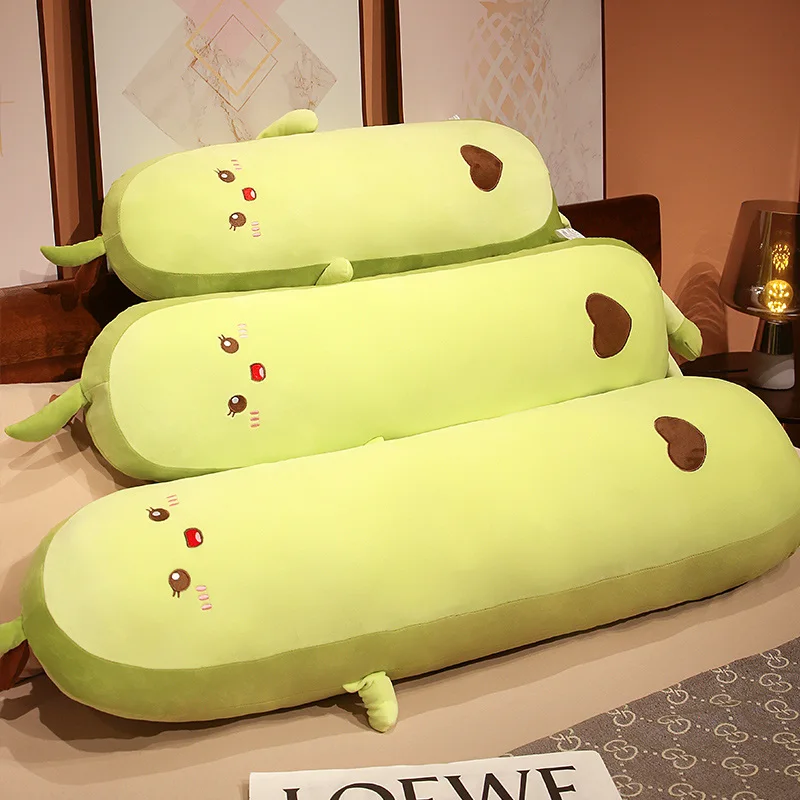 Nieuwe Cartoon 85-150 cm Avocado Pop Knuffel Gevuld Zacht Fruit Kussen Sofa Kussen Verjaardagscadeau voor Meisjes vakantie Decoratie