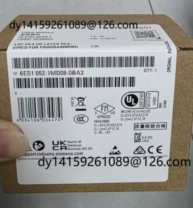 Logic module with display PLC, 6ED1052-1MD08-0BA2, 6ED1052-1FB08-0BA2 6ED1052-1CC08-0BA2, 6ED1052-1HB08-0BA2, New