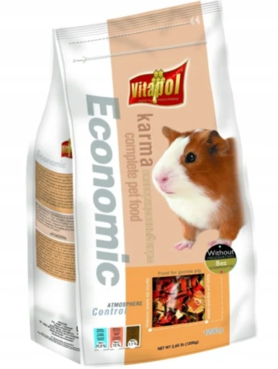 Voer voor cavia Vitapolvoer 1,2 kg