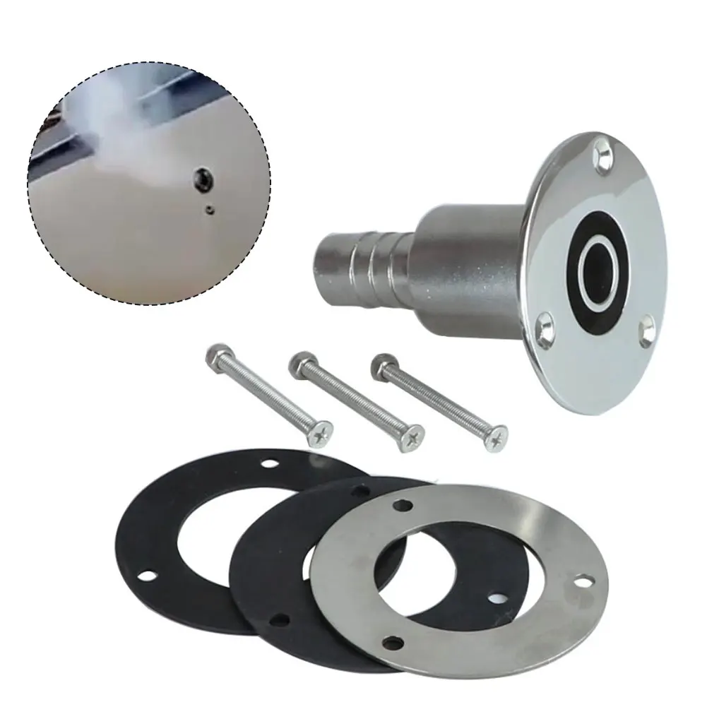 22/24mm Heater Venting Breather Vents Hot Gas Vapour Fumes Exhaust Hose Mating Straight Thru Hull Exhaust Skin Fitting Kit