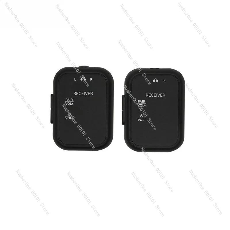 

Беспроводной аудиопередатчик, приемник, портативный беспроводной монитор, монитор для наушников с зарядным отсеком, один на два