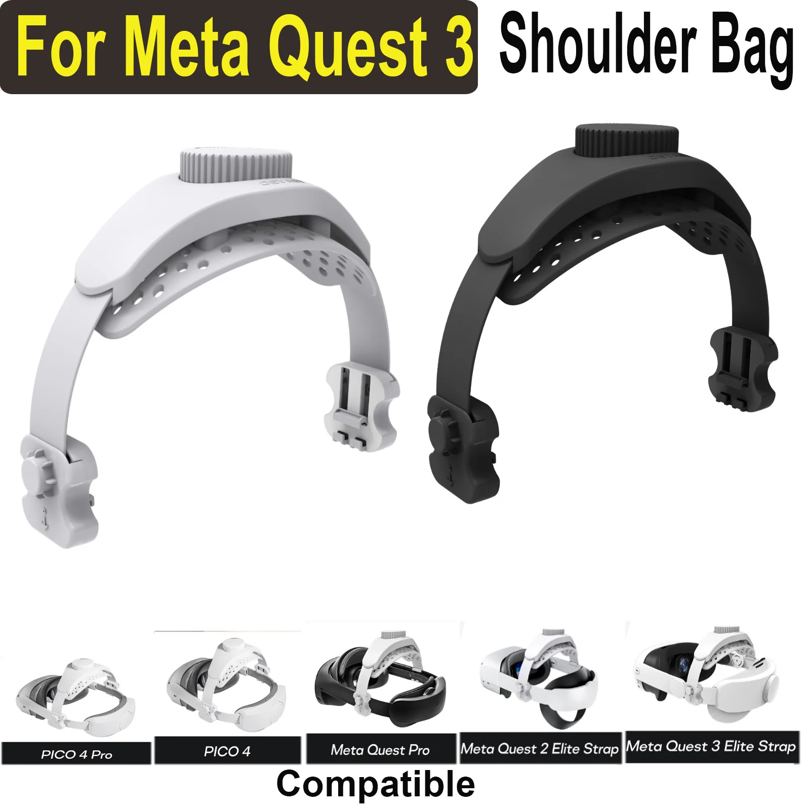 Head Wear For Quest 3 Strap Adjustable Holder Comfort-Virtual