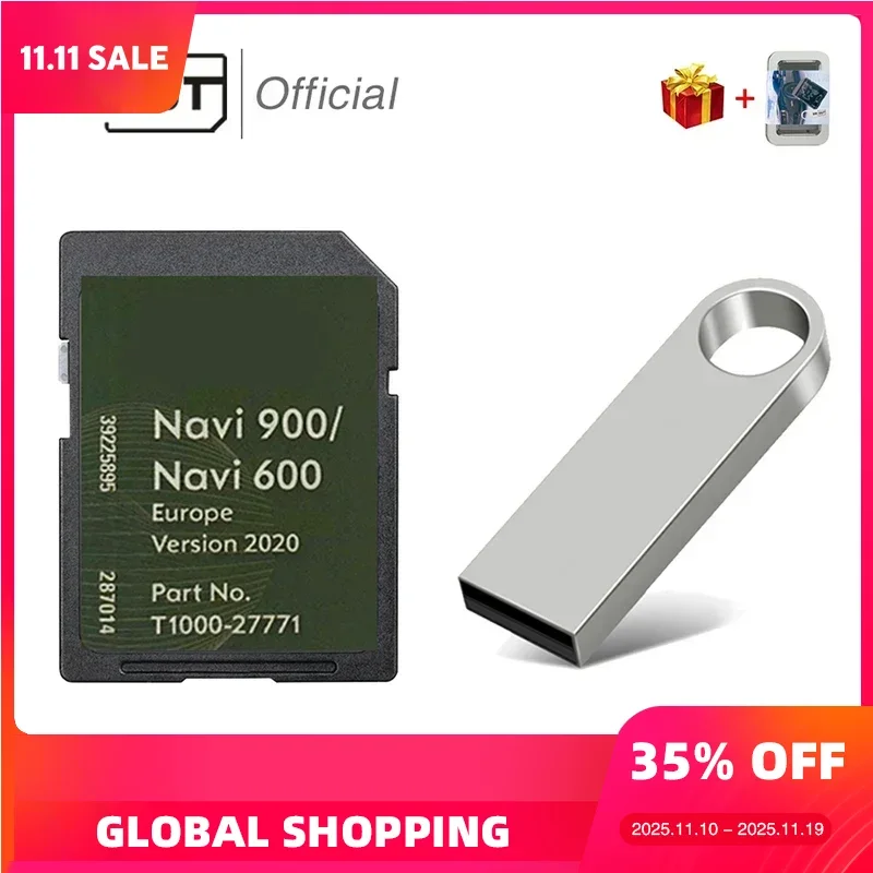 

16GB SMIOST Memory SD Map Free Shipping Vauxhall 600 900 GPS SD Card Navigation Map 2020-2022 for Opel Navi