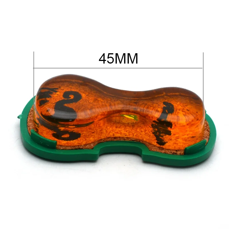 Yeanling Good Quality Violin Viola Cello Rosin Violin Shape with Plasic Box Blue/Green/Black