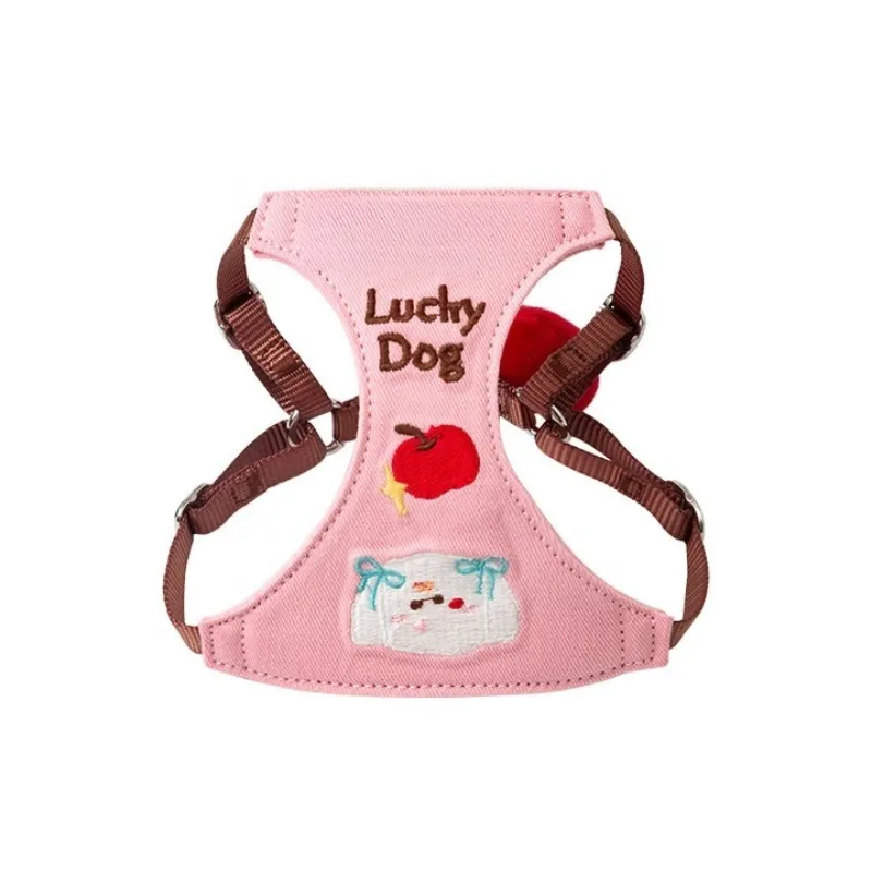 Pink pets can be used in storage bags, and cute breathable chest and back for going out.