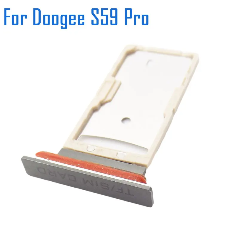 

New Original DOOGEE S59 pro Cell Phone SIM Card Tray TF Slot Holder Tray Reader Adapters Accessories For Doogee S59 Smartphone