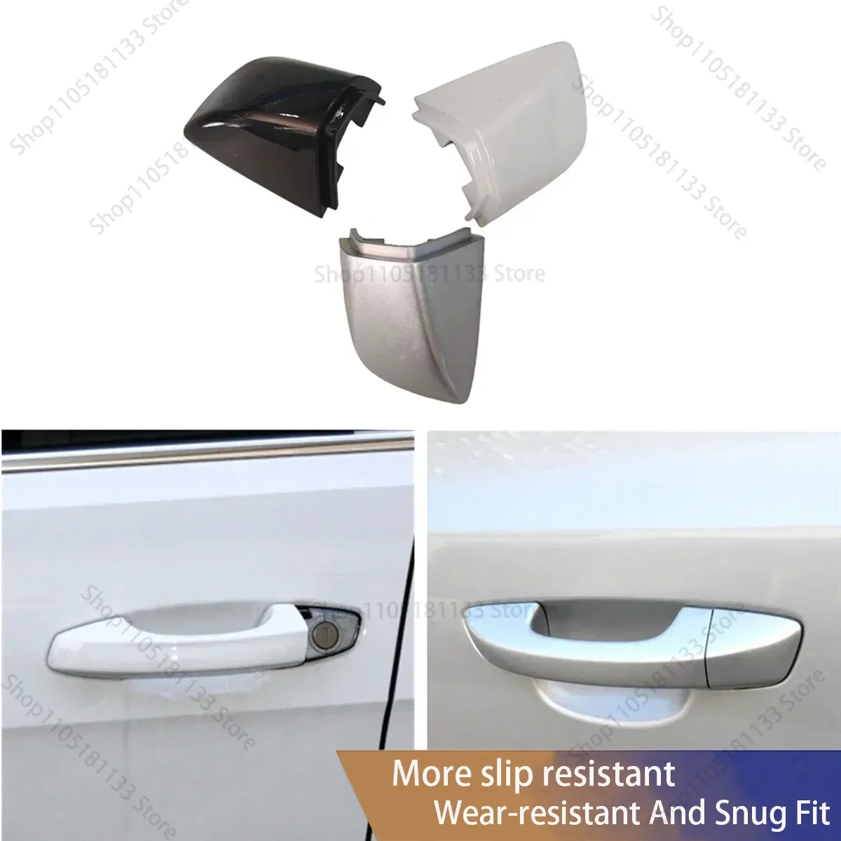 1K8837879 5KD837879 Front Left Door Handle Lock Cylinder Cap Key Cover For Golf 6 MK6 Passat Sharan Scirocco Skoda Superb Seat