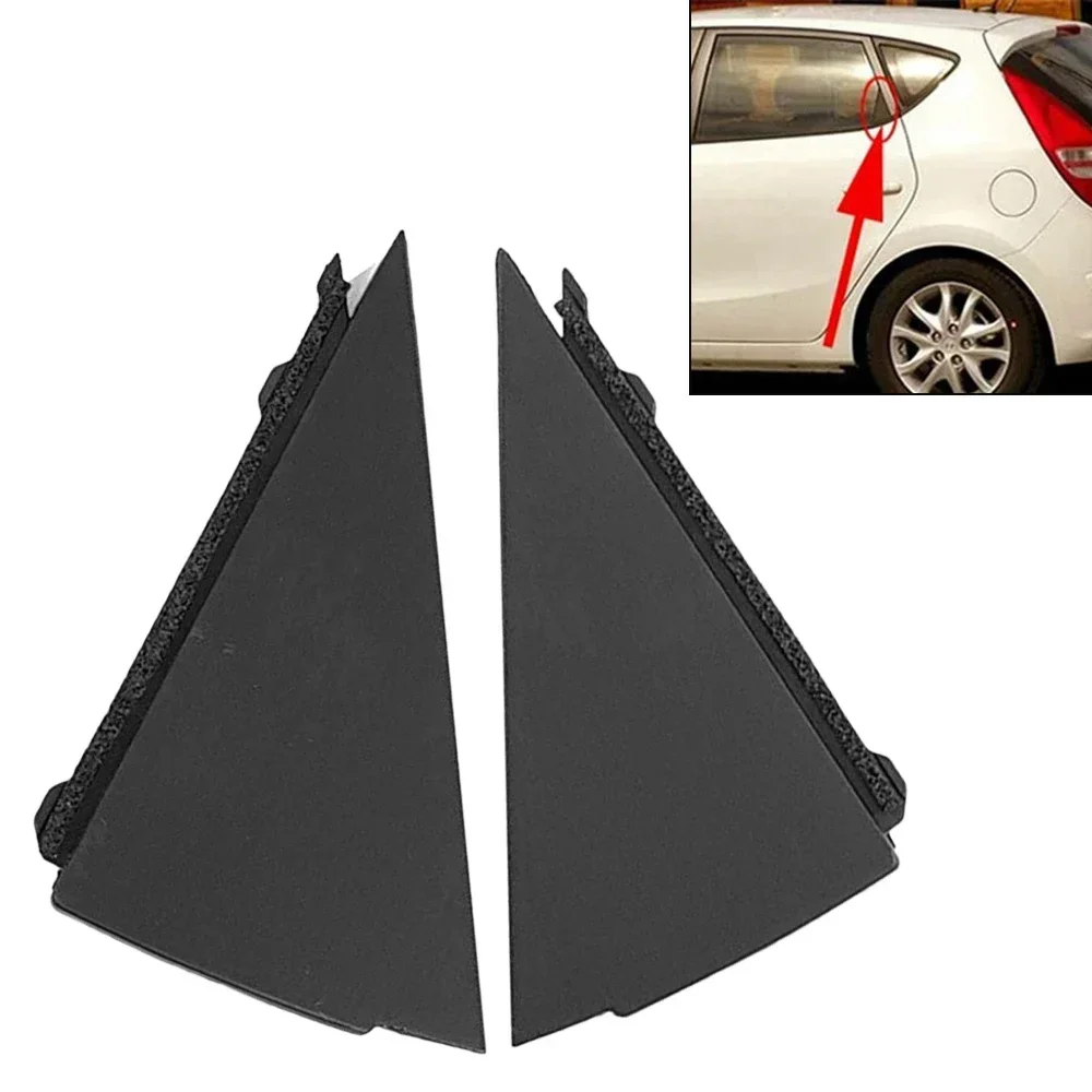 1 Set Car Rear Exterior Door Pillar Molding Panel For Hyundai I30 2007 2008 2009 2010 2011 2012 Chromium Styling 838302L000