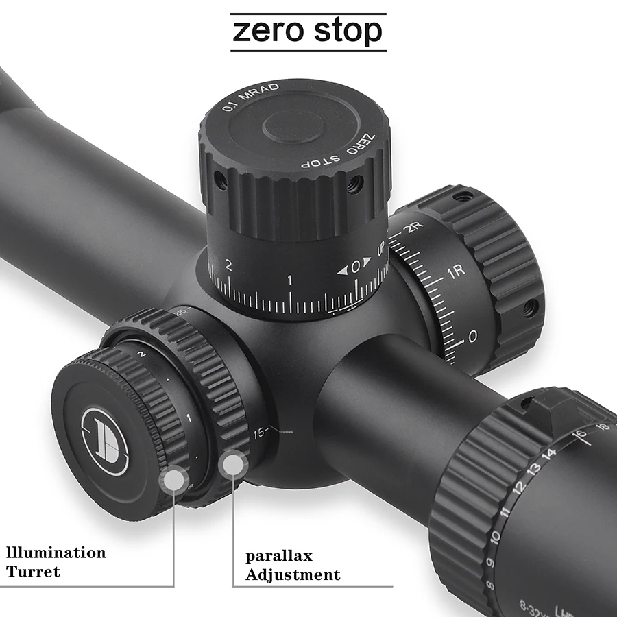 Imagem -04 - Descoberta-tactical Óptica Riflescope Caça Scopes Sniper Airsoft Visão Lhd 832x50sfir Ffp-z