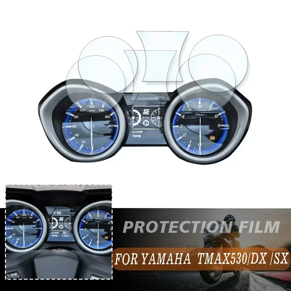 

Cluster Scratch Cluster Screen Protection Dashboard Film Protector For YAMAHA TMAX 530 DX SX TMAX 560 tmax560 t max 560 Tech Max