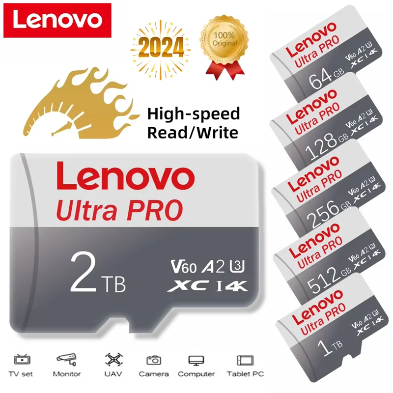

Карта памяти Lenovo 2 ТБ 128 ГБ для Nintendo Switch 1 ТБ V30 4K Micro Tf Sd Card 256 ГБ 512 ГБ Cartao De Memoria 1 ТБ для Nintendo