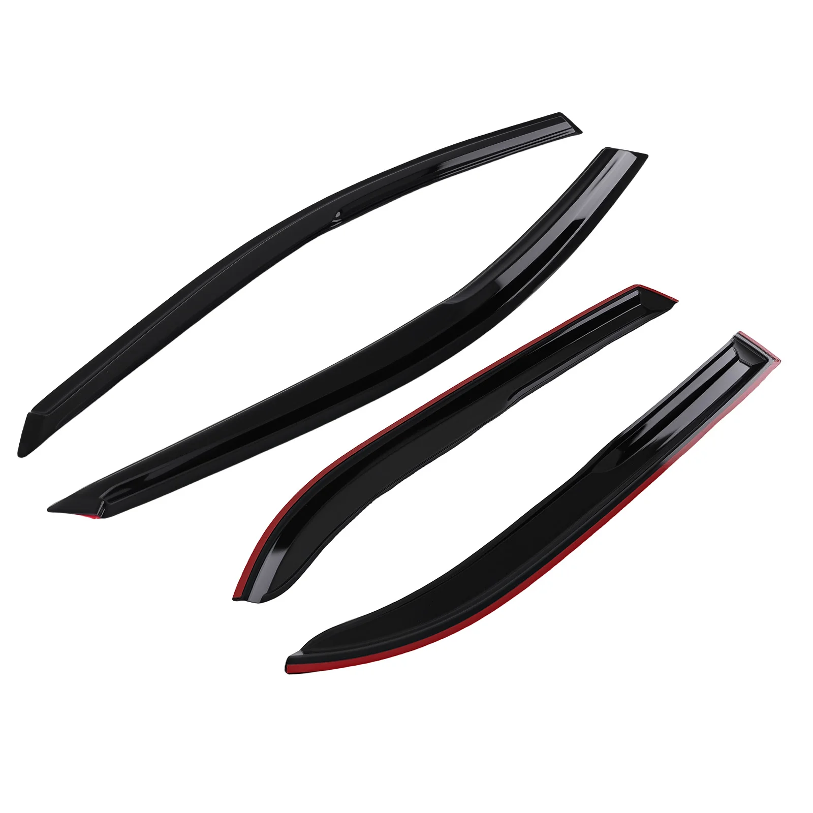 

Front Window Visors for Mitsubishi Lancer Sedan 02-07 Rain Guards Deflectors