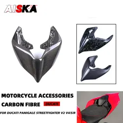Rear Seat Cowl Carbon Fiber Motorcycle Seat Cowling Tail Fairing Kit For Ducati Panigale Streetfighter V4 V4S V4R V2 2018- 2024