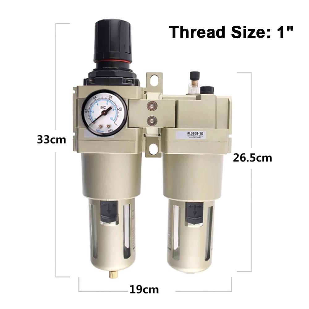 

SMC Type FRL Air Source Treatment Air Filter Air Lubricator Air Regulator AC5010-10 AC5010-10D