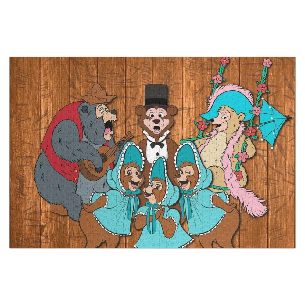 Country Bear Jamboree!! Jigsaw Puzzle Customized Picture Baby Toy Puzzle