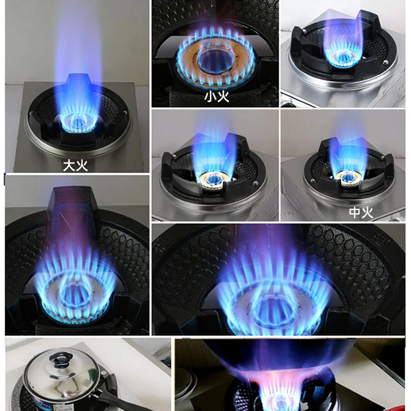 40KW Liquefied Gas Stove Furious Fire Stove Single Stove Stir-frying High pressure stove stainless steel desktop gas stove