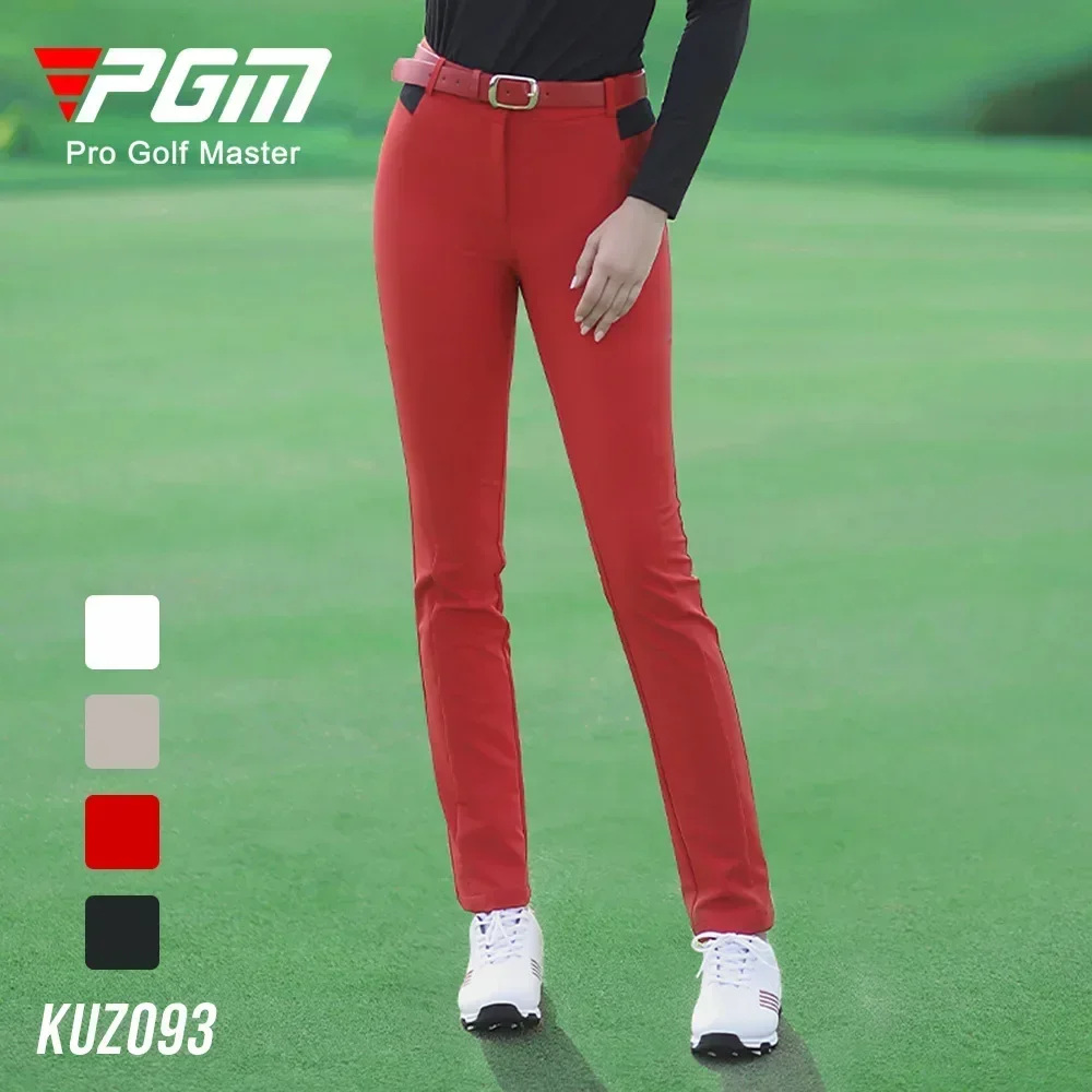 

PGM Spring/Summer Golf Women's Sports Pants Women's Pants Stretch Slim Fit