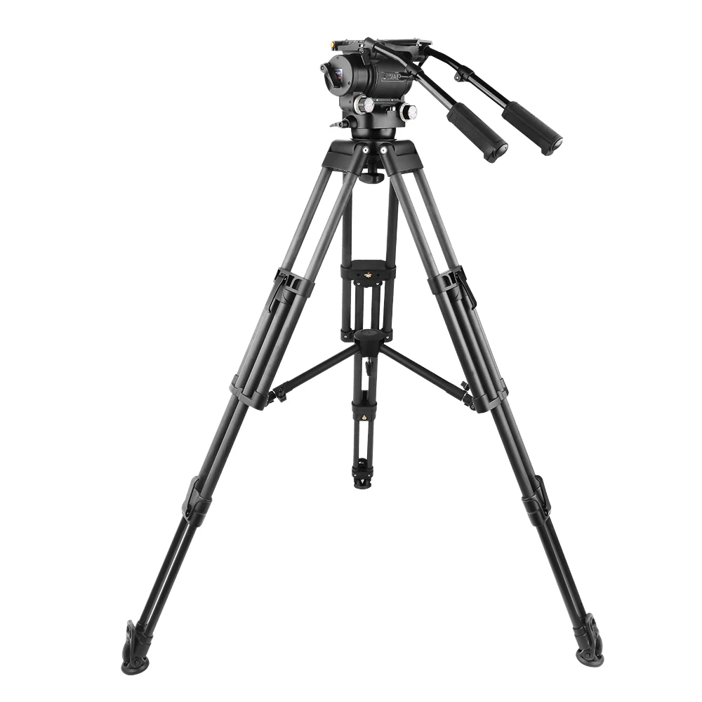 

E-IMAGE MOTUS22 22kg Payload Fiber Video Fluid Head Tripod Shooting Weihai Light with Stand Phone Clothes 3120 Tripod