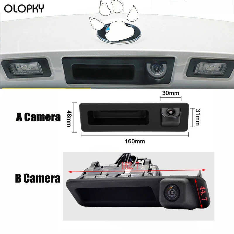 Per BMW serie 5 F10 F11 F18 F07 F90 2013 ~ 2020 sistema NBT EVO vista posteriore interfaccia telecamera retromarcia decodificatore schermo originale