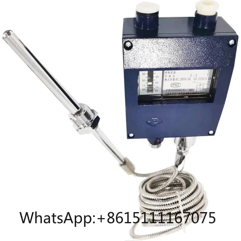 5m Capillary Marine Temperature Control Switch WTZK-50-C Pressure Type Thermostat 40℃ to 80℃ Vessel Accessory