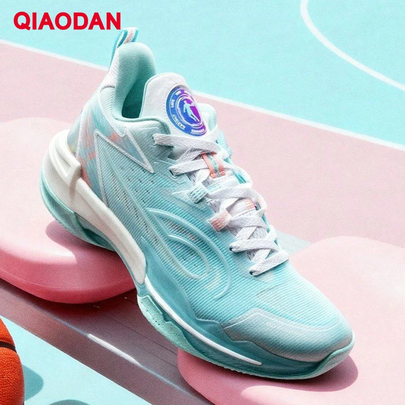 QIAODAN Basketball Shoes Lightweight Breathbale Non-Slip Men Running Sport Shoes Fashion Outdoor Fitness Sneakers QXA013261103